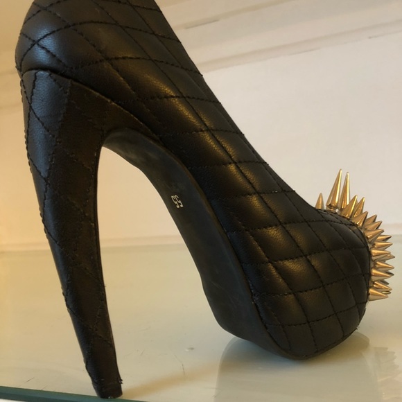 Jeffrey Campbell Battle Spike Pumps - Picture 7 of 8